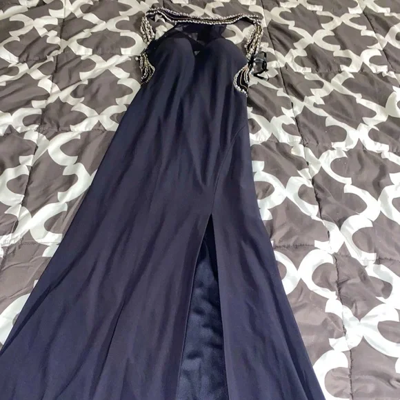Macy's | Dresses | Sophisticated Smokey Grey Prom Dress | Poshmark